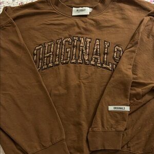 Brown Sweat Shirt